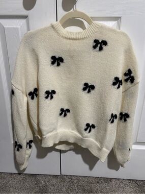 Shein Bow Sweater
